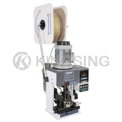 Flag-shaped Terminal Wire Stripping and Crimping  Machine
