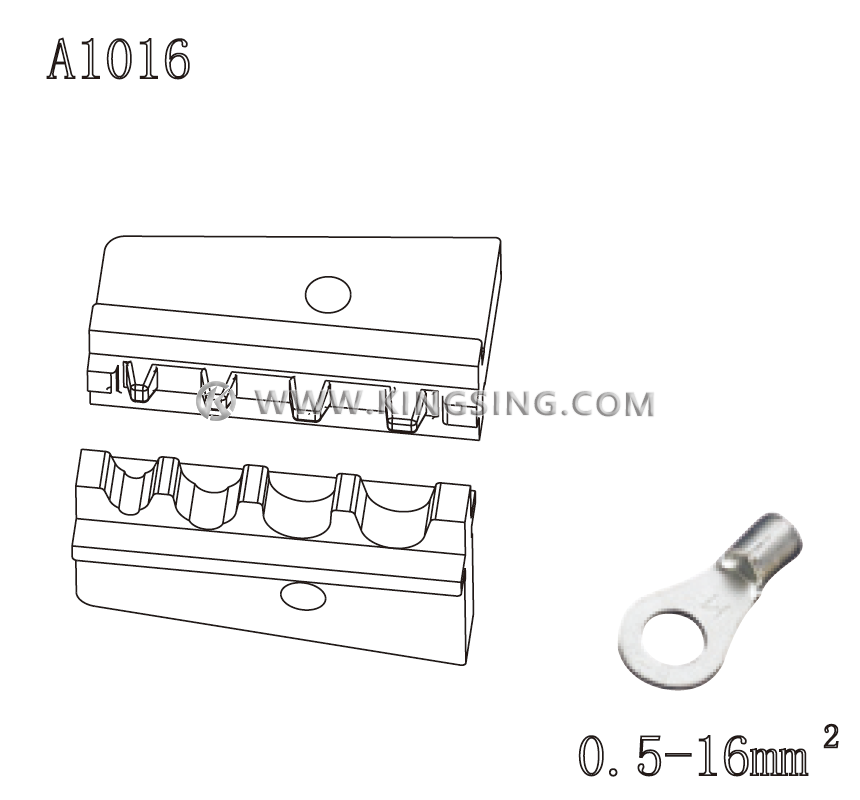 terminal crimping die terminal crimping die