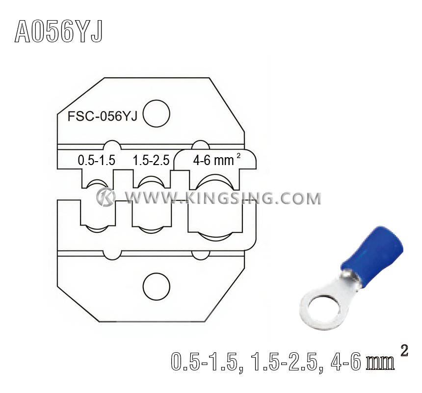 terminal crimping die terminal crimping die