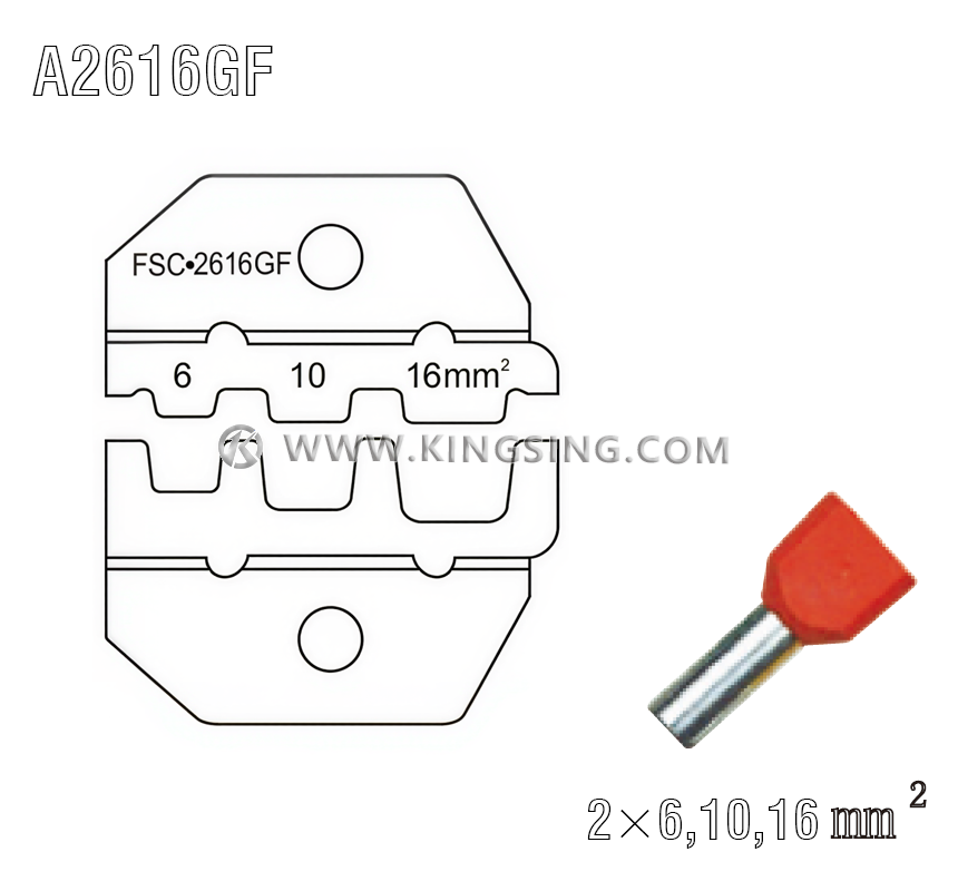 terminal crimping die terminal crimping die