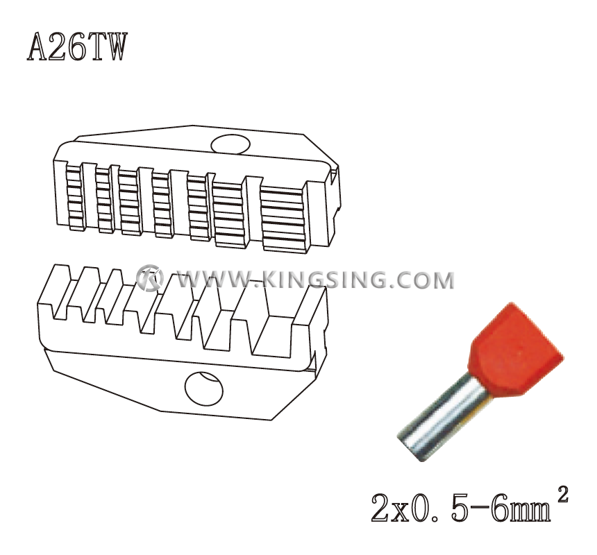 terminal crimping die terminal crimping die