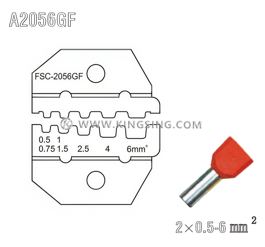 terminal crimping die terminal crimping die