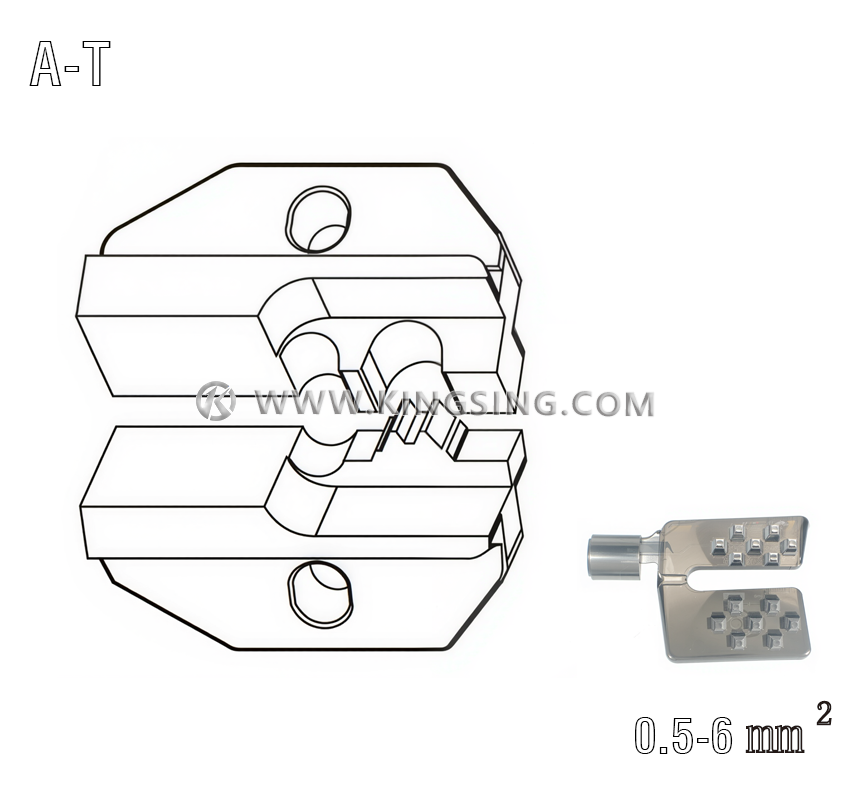 terminal crimping die terminal crimping die