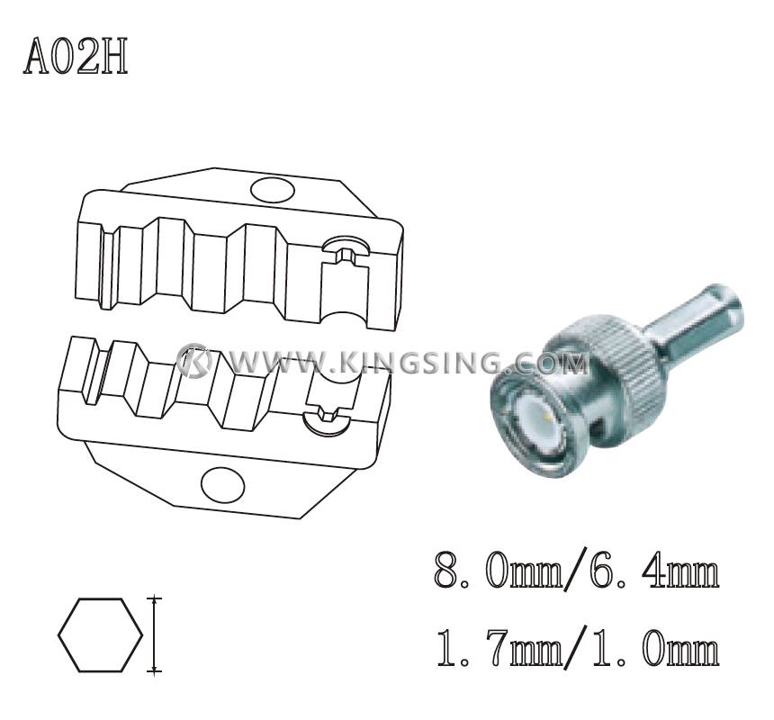 terminal crimping die terminal crimping die