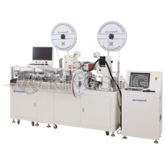 Automatic 2-sided Number Tube Insertion and Crimping Machine