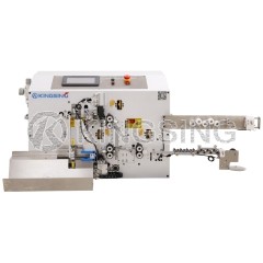 Automatic Stripping Cutting and Tube Inserting Machine