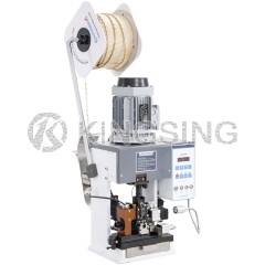 Straight-feed Terminal Stripping and Crimping Machine