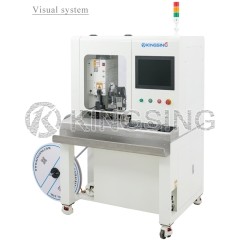  Double Wire Stripping and Waterproof Seal Crimping Machine With CCD & Crimping Force Monitor