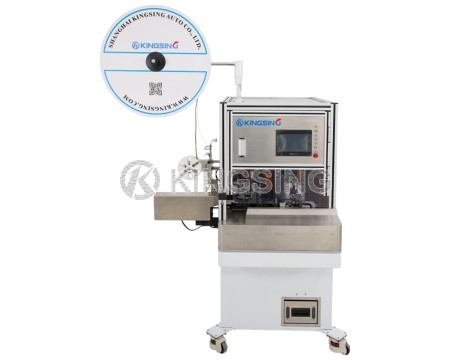Dual-Wire Stripping Sealing & Crimping Machine