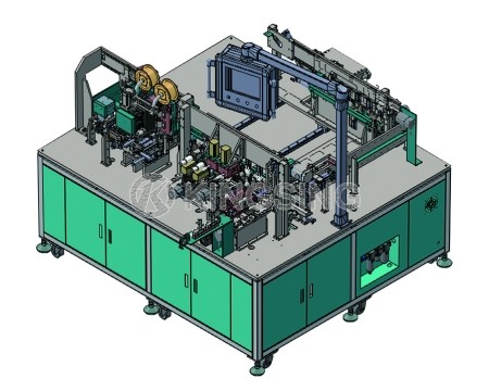 Automatic Heating Tube Splicing Wire Threading Sleeve Terminal Machine
