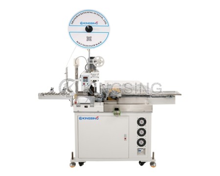 Automatic Wire Tinning and Crimping Machine