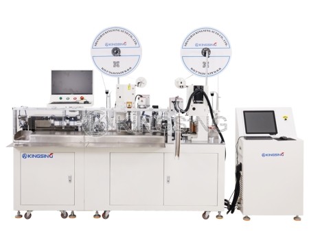 Dual-Head Number Tube Insertion and Crimping Machine