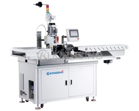 Flat Sheathed Cable Tinning and Crimping Machine